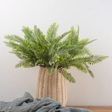 Artificial Outdoor Plants Fake Fern Faux Boston Fern Greenery Bundle