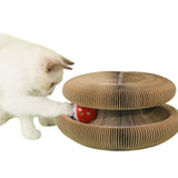 Magic Organ Cat Scratching Board with Toy Bell