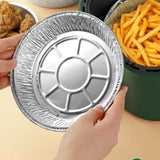 Set of 25Pcs Air Fryer Disposable Aluminum Foil Liners Bundle-6 Inches