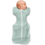 FancyGrab Baby Surrender Sleeping Bag Newborn Swaddle UP Transition Bag Mint Green