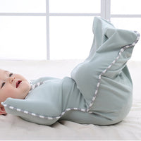 FancyGrab Baby Surrender Sleeping Bag Newborn Swaddle UP Transition Bag Mint Green