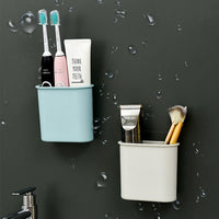 2-Piece Set Wall Mount Toothbrush Holders