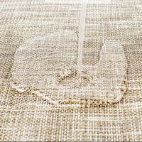 6Pcs Set Dining Table Placemats Beige