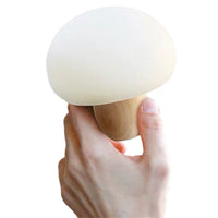 USB Touch Sensor LED Night Light Pat Lamp Mushroom Shape Table Lamp