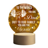 Acrylic Night Light for Dad for Thanksgiving Christmas Father's Day Style 3