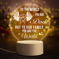 Acrylic Night Light for Dad for Thanksgiving Christmas Father's Day Style 3