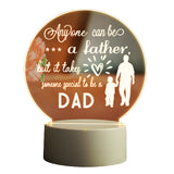 Acrylic Night Light for Dad for Thanksgiving Christmas Father's Day Style 4