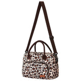 Insulated Lunch Bag Cross-body Cooler Lunch Box Leopard Print Style