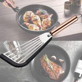 Kitchen Spatula Fish Turner Cooking Slotted Flexible Flipper