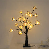 LED Blossom Tree Lamp Bedside Desk Table Light Party Home Decor -Style 3