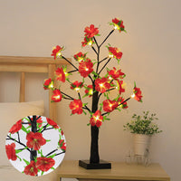 LED Blossom Tree Lamp Bedside Desk Table Light Party Home Decor -Style 1