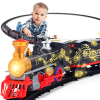 Musical Christmas Electric Train Track Set Kid Toy Xmas Gift Style 4