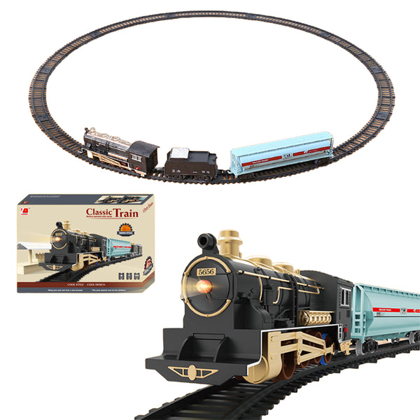 Musical Christmas Electric Train Track Set Kid Toy Xmas Gift Style 2