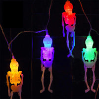 3M 20LEDs Skeleton Skull String Lights Halloween Lights Decorations