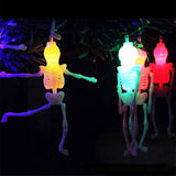 3M 20LEDs Skeleton Skull String Lights Halloween Lights Decorations