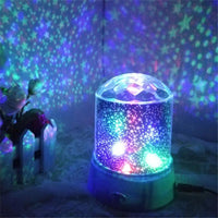 Sky Projector LED Star Moon Galaxy Night Light for Children Kids Bedroom Decor