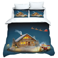 Christmas Bedding 2pcs Set for Single Bed-Style 1