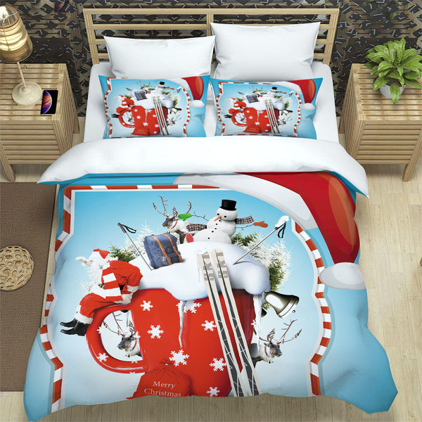 Christmas Bedding 2pcs Set for Single Bed-Style 2