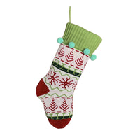 Christmas Bag Sock Candy Gift Storage Hanging Bags Green