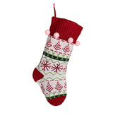 Christmas Bag Sock Candy Gift Storage Hanging Bags Red