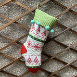 Christmas Bag Sock Candy Gift Storage Hanging Bags Green