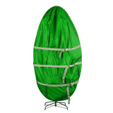 Upright Christmas Tree Storage Bag with Elastic Bandage 76 x 152cm Green