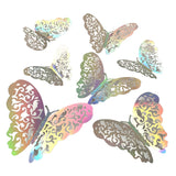 3D Butterfly Wall Stickers Art Decals Home All Room Decorations Decor Kids 60Pcs Bundle