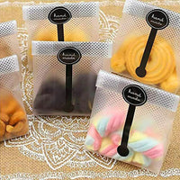 100 PCS Translucent Plastic Bags for Cookie, Candy, Chocolate