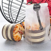 100 PCS Translucent Plastic Bags for Cookie, Candy, Chocolate