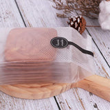 100 PCS Translucent Plastic Bags for Cookie, Candy, Chocolate