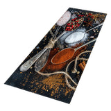 FancyGrab Non-Slip Home Kitchen Floor Mat Spice Print Dining Room Mat Style 1