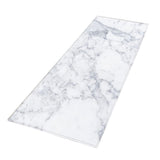 FancyGrab Marble Style Home Non-Slip Kitchen Floor Mat Bedroom Entrance Doormat Gray