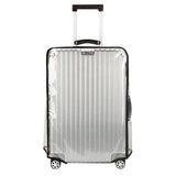 Full Transparent Luggage Protector Cover Waterproof PVC Trolley Suitcase Cover -Style 1-XL