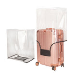 Full Transparent Luggage Protector Cover Waterproof PVC Trolley Suitcase Cover Style 2-L