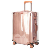 Full Transparent Luggage Protector Cover Waterproof PVC Trolley Suitcase Cover Style 2-M