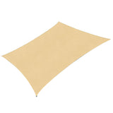 Sun Shade Sail Canopy UV Block Water Resistant Pergola Shade Cover for Patio Garden Backyard 200 x 200cm-Light Yellow