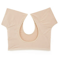 Underarm Sweat Vest Women Armpit Sweat Pads Washable Reusable M-Beige