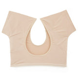 Underarm Sweat Vest Women Armpit Sweat Pads Washable Reusable M-Beige