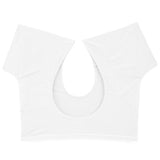 Underarm Sweat Vest Women Armpit Sweat Pads Washable Reusable XL-White