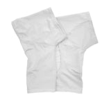 Underarm Sweat Vest Women Armpit Sweat Pads Washable Reusable L-White