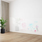 Transparent Waterproof Oil Proof Static Cling Wall Table Protector Film Wall Sticker Kitchen Home Décor 500x60cm