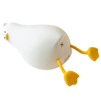 LED Duck Lamp Cute Light Duck Silicone Dimmable Nursery Night Light Rechargeable Bedside Touch Lamp