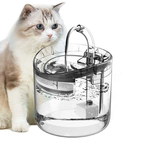 WF060 Pet Water Fountain Cat Dog Electric Drink Dispenser Filter Automatic Induction