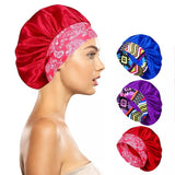 3Pcs Women Head Scarf Hair Wrap Cap Hat Headband Sleeping Bonnet-Style 1