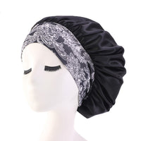 3Pcs Women Head Scarf Hair Wrap Cap Hat Headband Sleeping Bonnet-Style 2