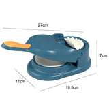 2 In 1 Dumpling Maker Kitchen Dumpling Baking Pastry Skin Making Tool Manual Dumpling