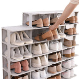 Open Design Free Combination Shoe Organizer Stackable Shoe Rack