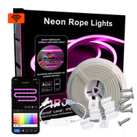 3M LED Strip Lights with App Control WiFi Outdoor LED Strip Lights Waterproof Party Decoration