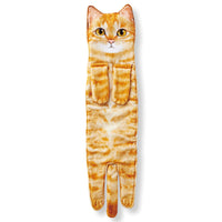 Cat Funny Hanging Hand Towels for Bathroom Kitchen Gifts for Cat Lovers-Style 1