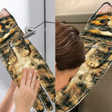 Cat Funny Hanging Hand Towels for Bathroom Kitchen Gifts for Cat Lovers-Style 4